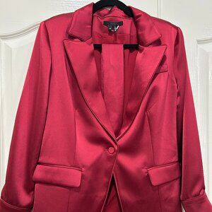 Paige satin blazer
